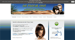 Desktop Screenshot of die-friseur-oase.de